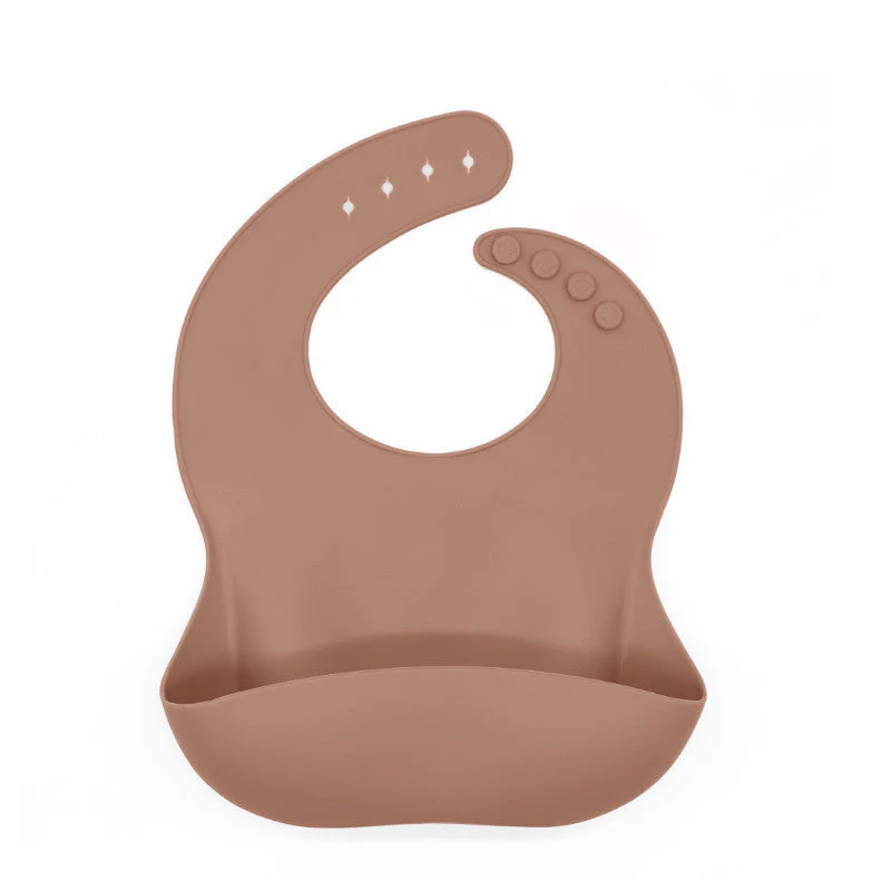 Baby Eating Bib Ins Wind Lightweight Super Soft Silicone Bib - Image 14