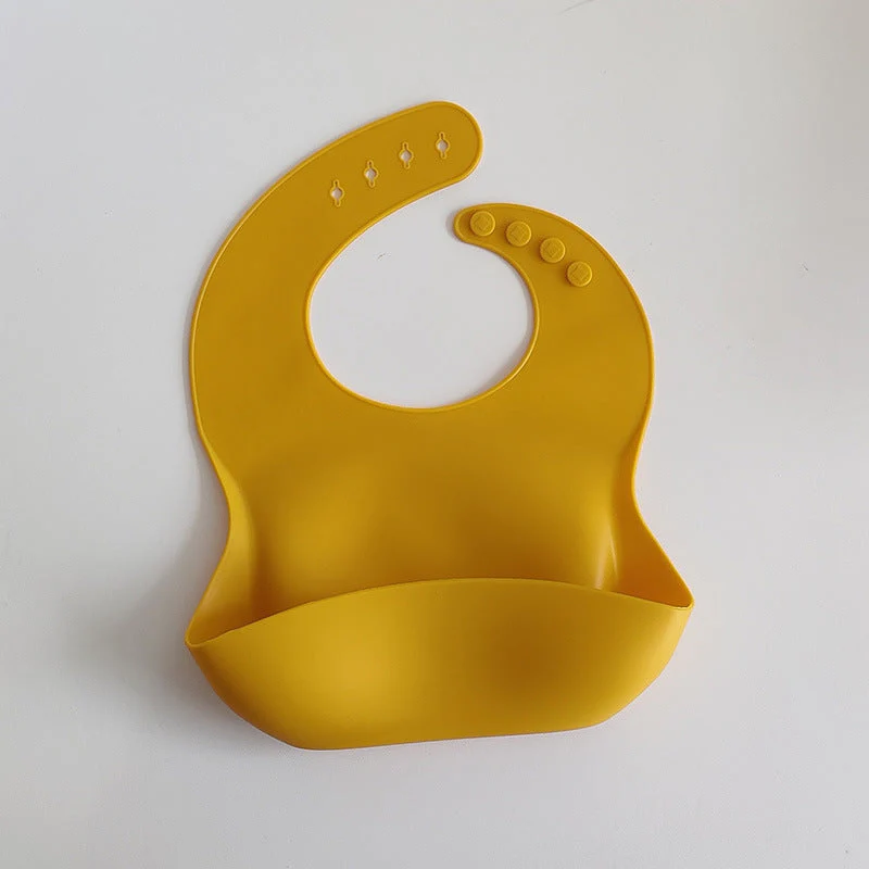 Baby Eating Bib Ins Wind Lightweight Super Soft Silicone Bib - Image 19