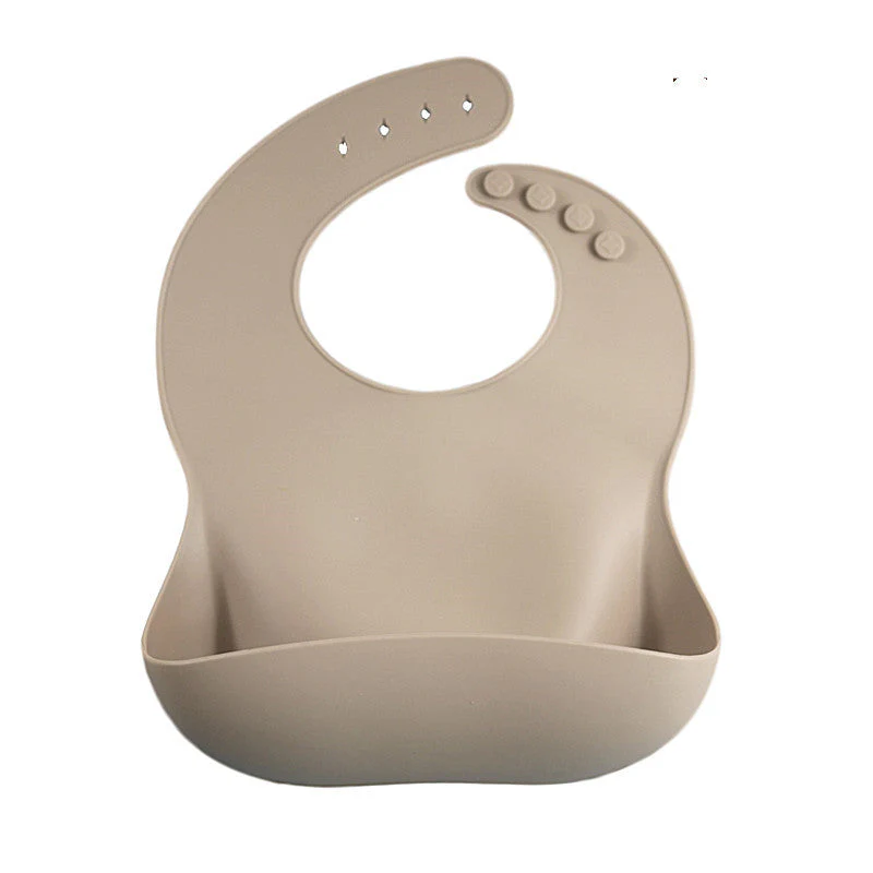 Baby Eating Bib Ins Wind Lightweight Super Soft Silicone Bib - Image 2