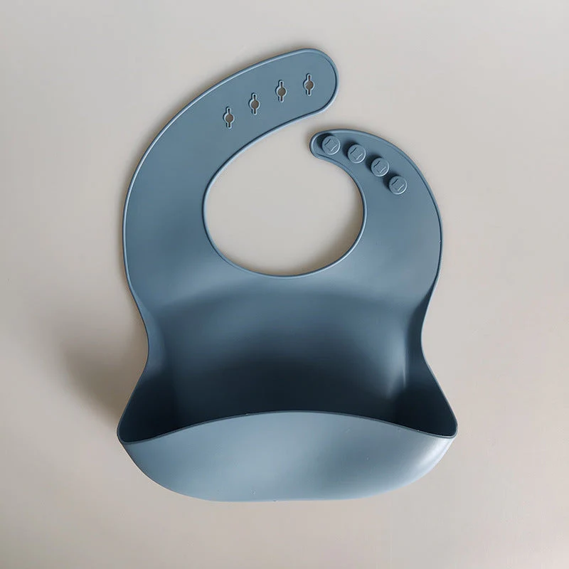 Baby Eating Bib Ins Wind Lightweight Super Soft Silicone Bib - Image 20