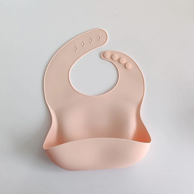 Baby Eating Bib Ins Wind Lightweight Super Soft Silicone Bib - Image 22