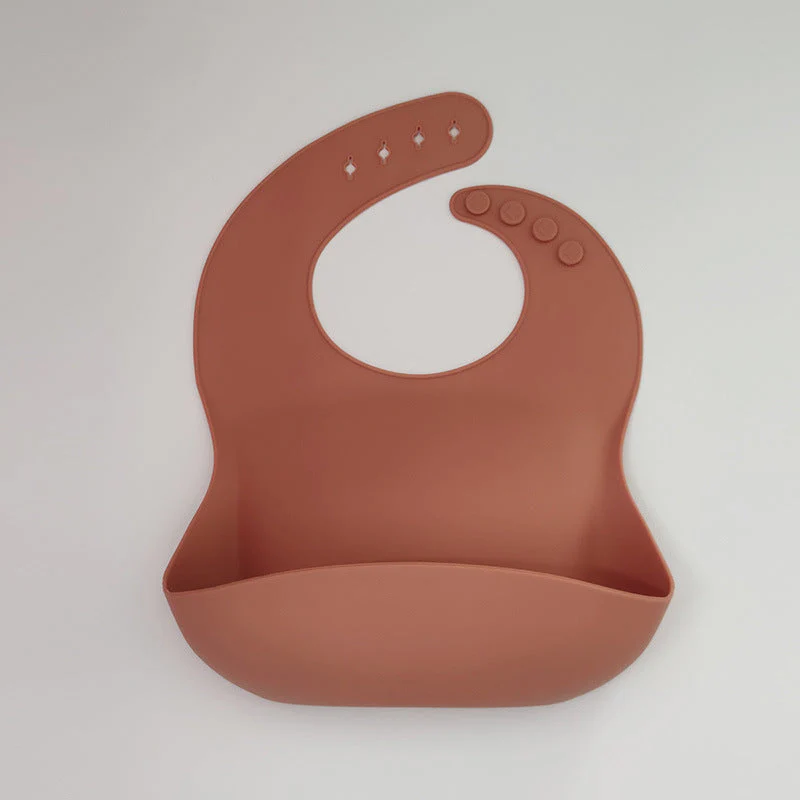 Baby Eating Bib Ins Wind Lightweight Super Soft Silicone Bib - Image 23