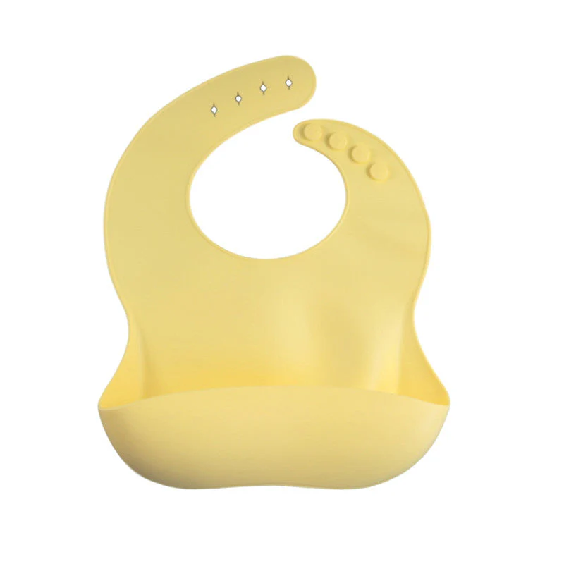 Baby Eating Bib Ins Wind Lightweight Super Soft Silicone Bib - Image 7