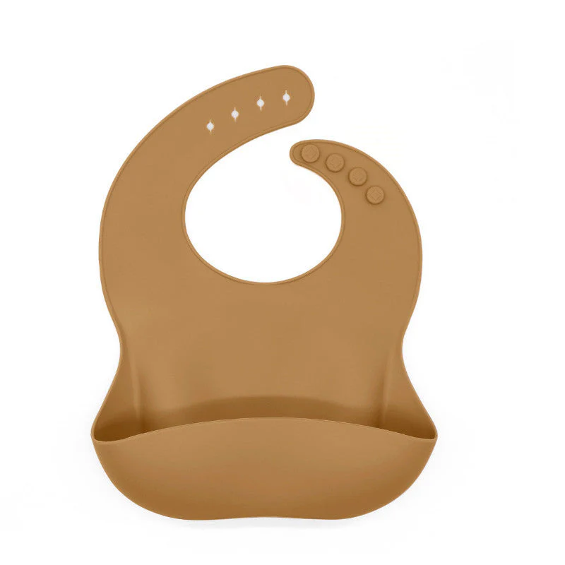 Baby Eating Bib Ins Wind Lightweight Super Soft Silicone Bib - Image 8