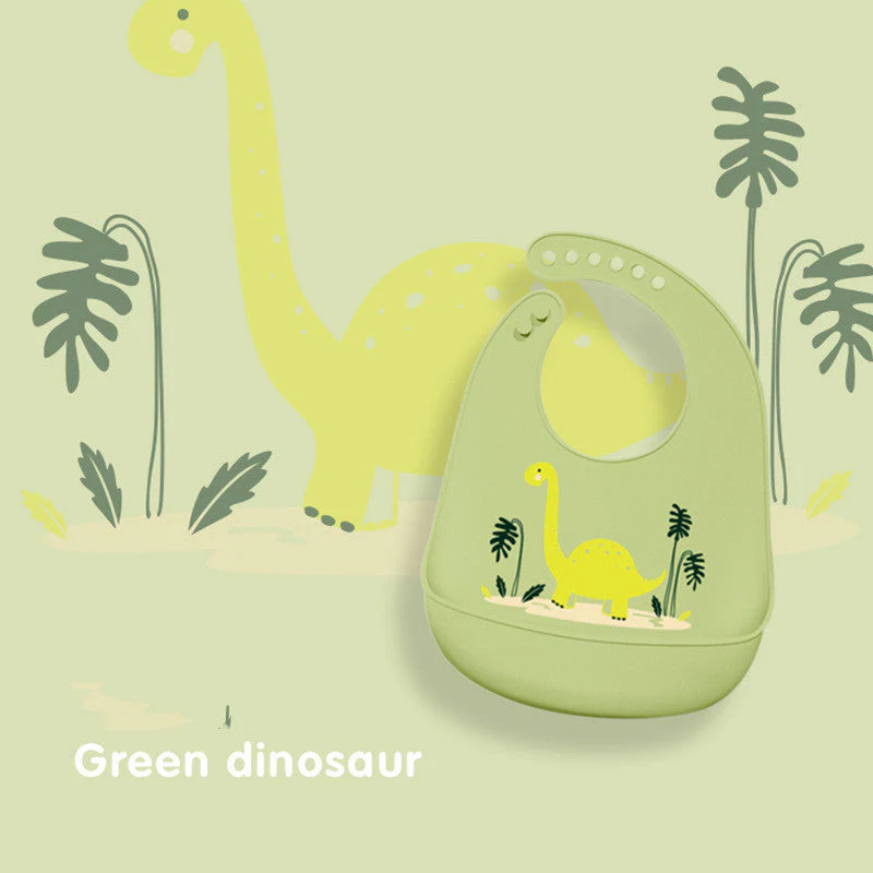 Baby Eating Silicone Bib Baby Stereo Waterproof - Image 8