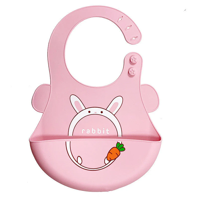 Baby Eating Silicone Bib Baby Stereo Waterproof - Image 9