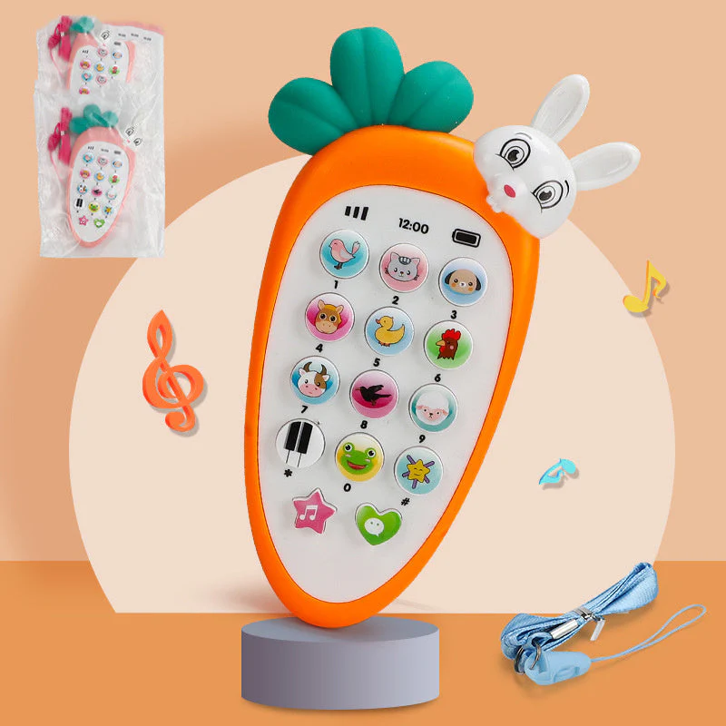 Baby Electronic Phone Toys Music Early Childhood Educational Toys Multi-function Simulation Phone Toys - Image 2