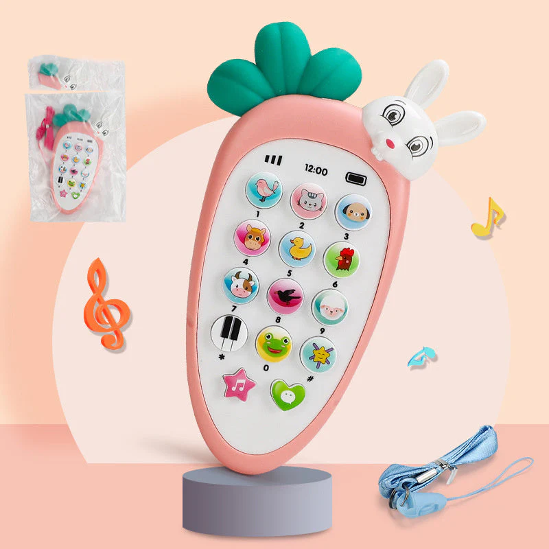 Baby Electronic Phone Toys Music Early Childhood Educational Toys Multi-function Simulation Phone Toys - Image 3