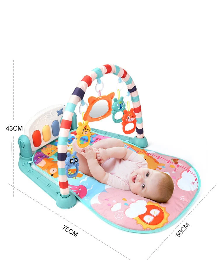 Baby Fitness Frame Pedal Piano Baby With Music Kids Pedal Toy - Image 3