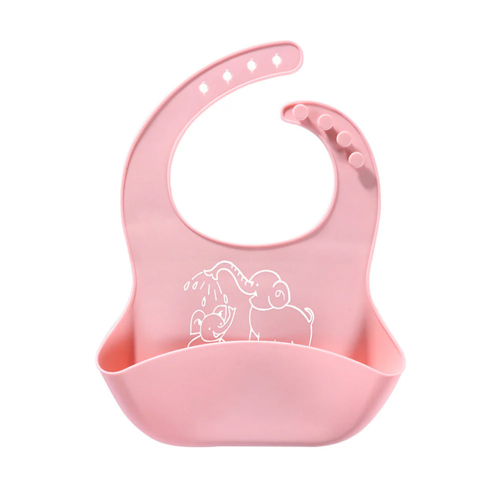 Baby food Bib baby meal silicone saliva bag - Image 6
