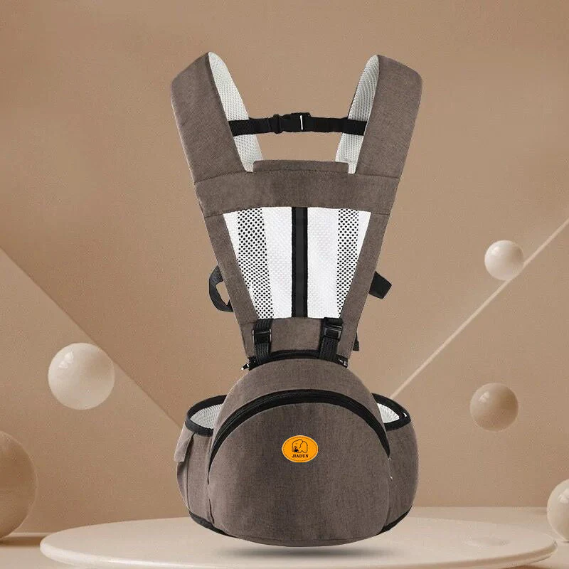 Baby Hip Seat Carrier Baby Waist Stool For Child Infant Toddler With Adjustable Strap Buckle Pocket Soft Inner Huge Storage Ergonomic Baby Carrier Infant Kid Baby Hipseat Sling - Image 10