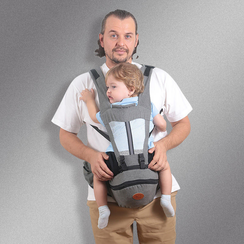 Baby Hip Seat Carrier Baby Waist Stool For Child Infant Toddler With Adjustable Strap Buckle Pocket Soft Inner Huge Storage Ergonomic Baby Carrier Infant Kid Baby Hipseat Sling - Image 2