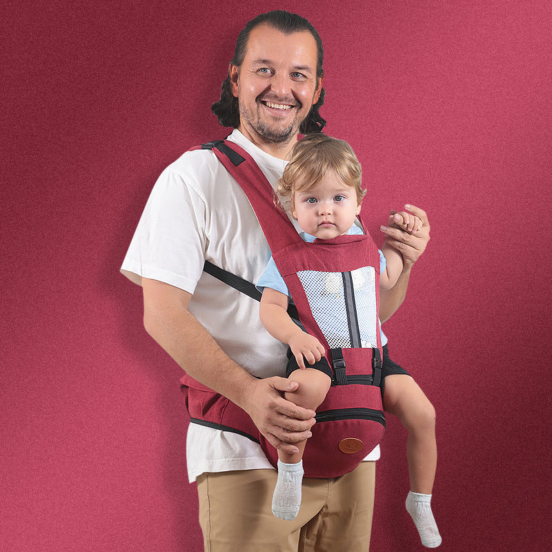 Baby Hip Seat Carrier Baby Waist Stool For Child Infant Toddler With Adjustable Strap Buckle Pocket Soft Inner Huge Storage Ergonomic Baby Carrier Infant Kid Baby Hipseat Sling - Image 3