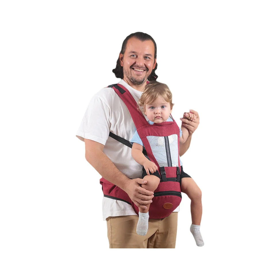 Baby Hip Seat Carrier Baby Waist Stool For Child Infant Toddler With Adjustable Strap Buckle Pocket Soft Inner Huge Storage Ergonomic Baby Carrier Infant Kid Baby Hipseat Sling - Image 5