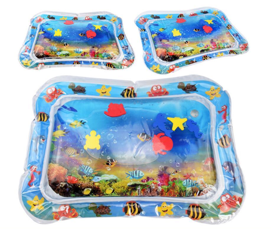 Baby Inflatable Water Mat, Infants Summer Beach Water Mat Patted Pad Water Cushion For Infants Toddlers Summer Activity Play Toys Baby Pillows - Image 2
