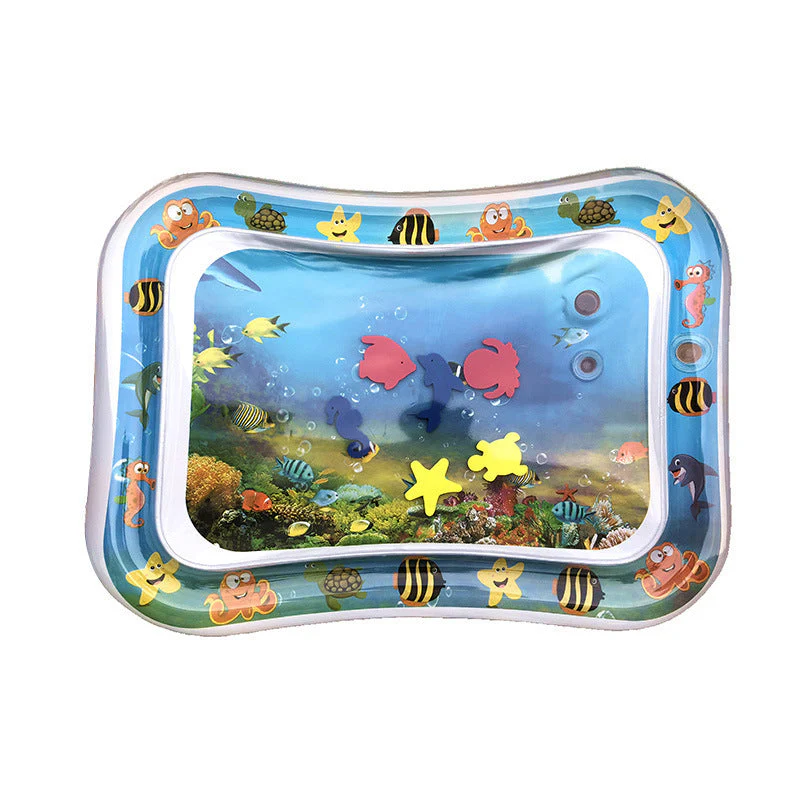 Baby Inflatable Water Mat, Infants Summer Beach Water Mat Patted Pad Water Cushion For Infants Toddlers Summer Activity Play Toys Baby Pillows - Image 7