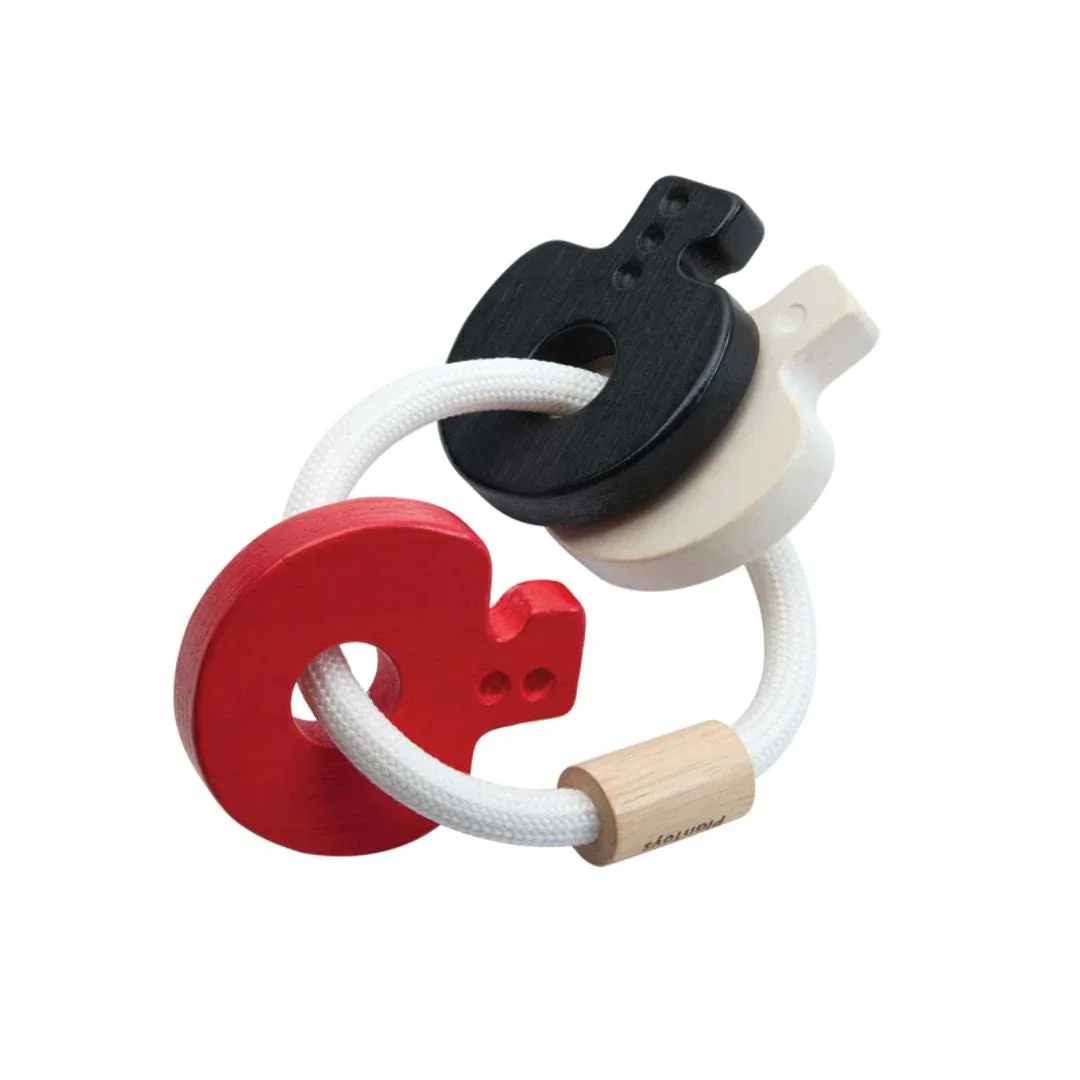 Baby Key Rattle - High Contrast - Image 2