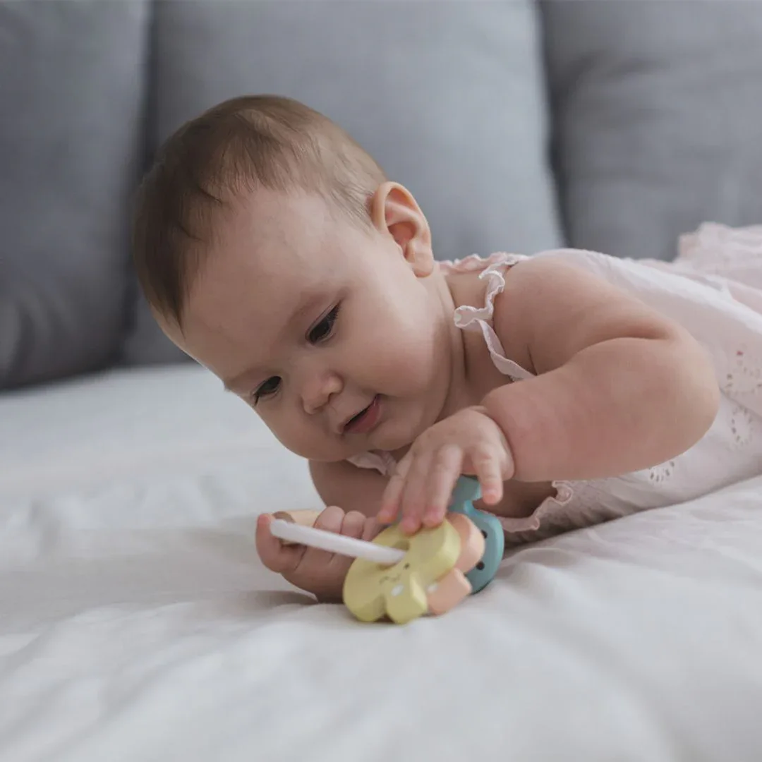 Baby Key Rattle - Pastel - Image 4