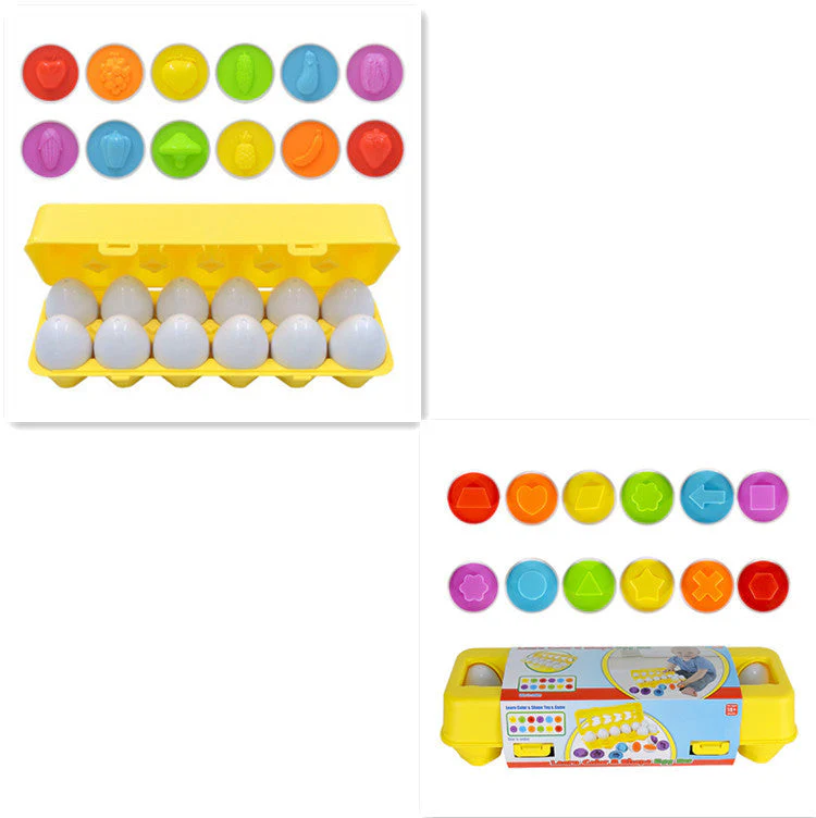 Baby Learning Educational Toy Smart Egg Toy Games Shape Matching Sorters Toys Montessori Eggs Toys For Kids Children - Image 14
