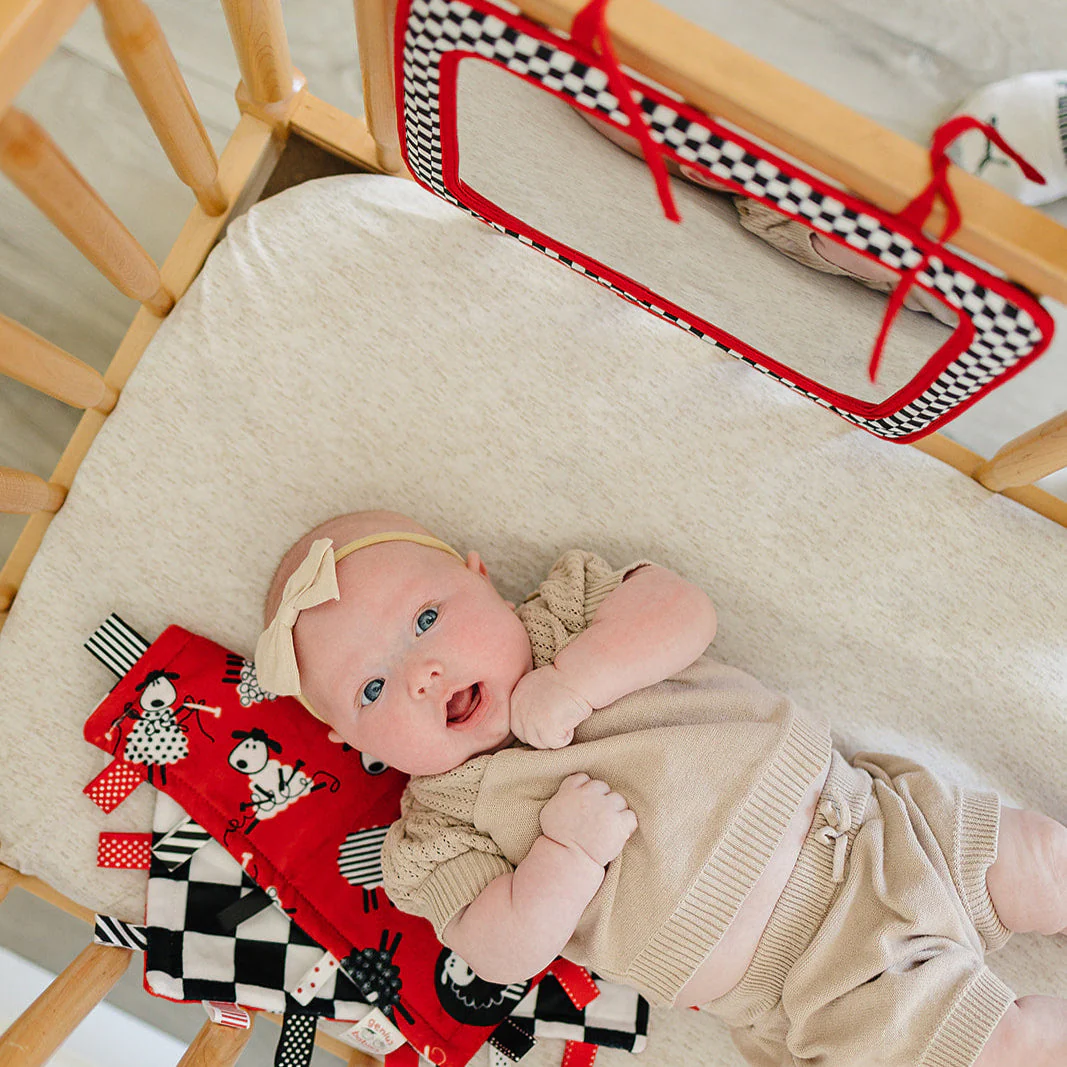 Baby Mirror for Crib or Car in High Contrast Colors - Image 5