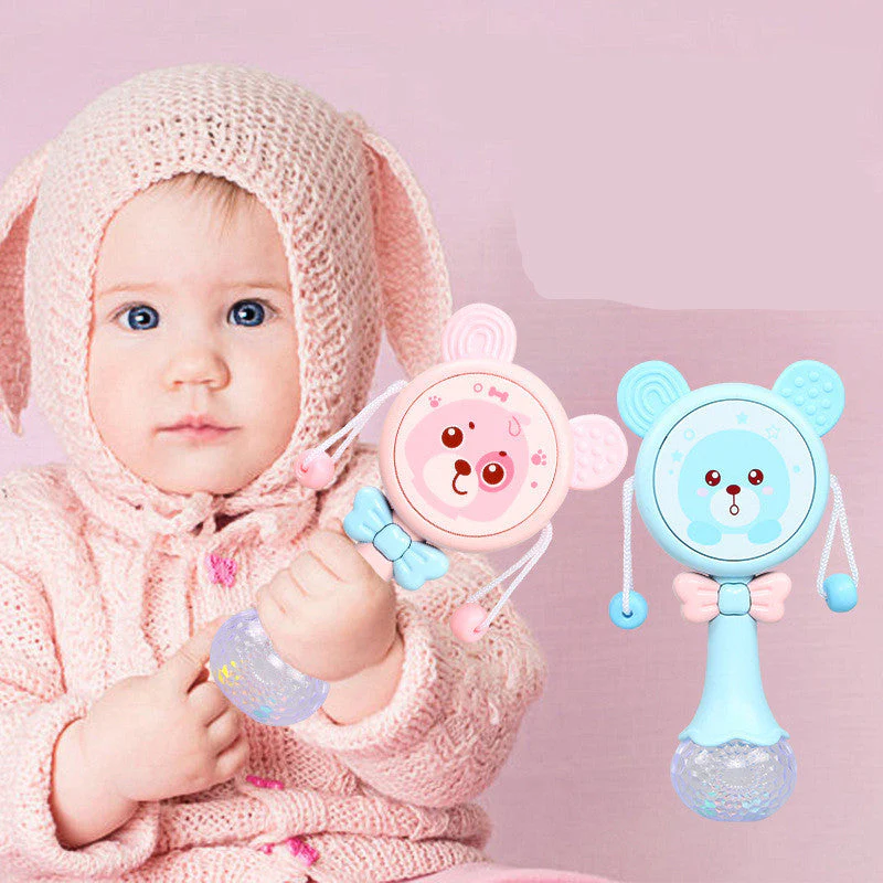 Baby Music Teether Rattle Animals Cartoon Toys - Image 6