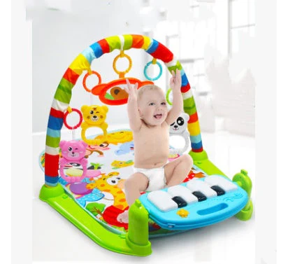 Baby Pedal Piano Baby Music Fitness Stand Toy Baby Fitness Device - Image 3
