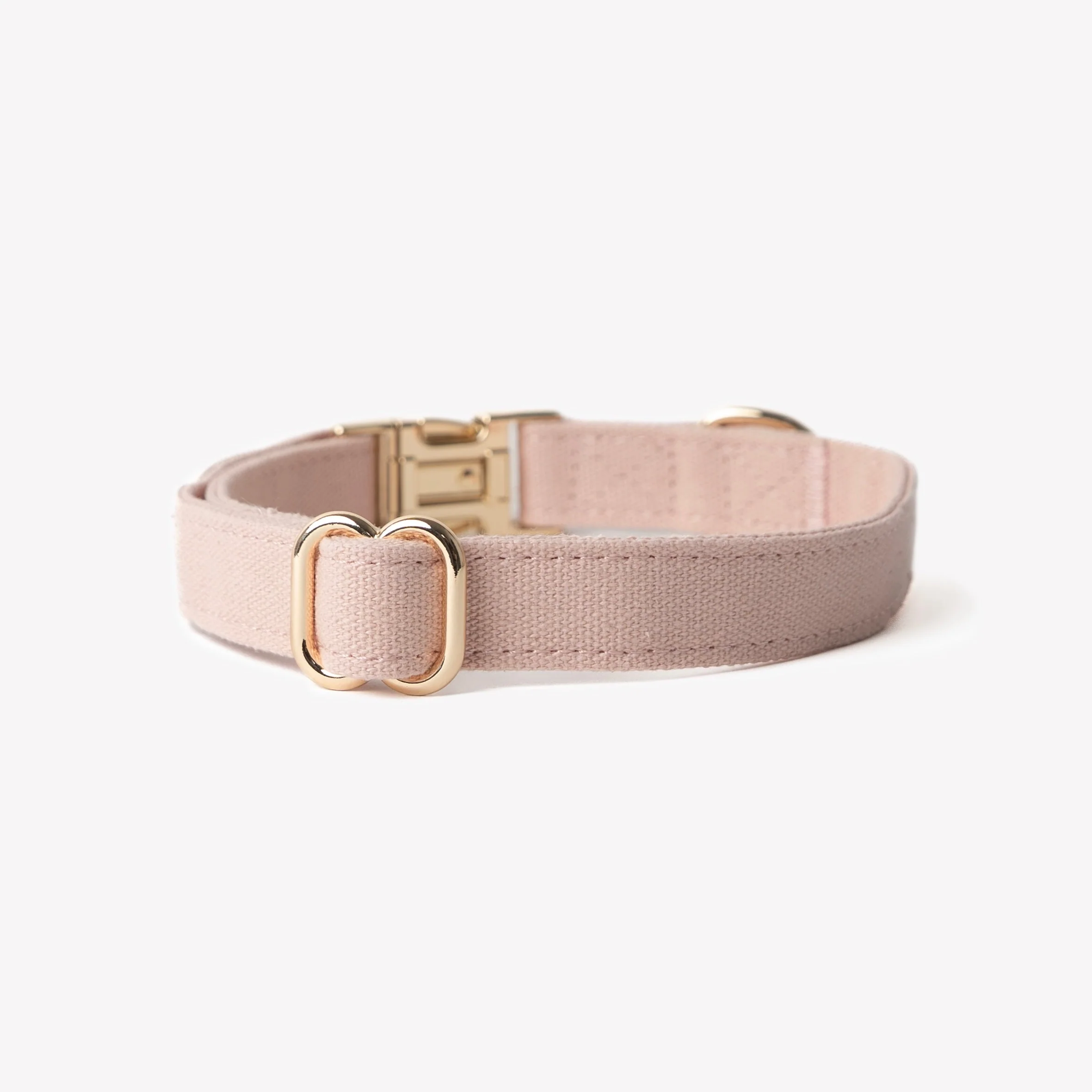 'Baby Pink' - Canvas Dog Collar - Image 2