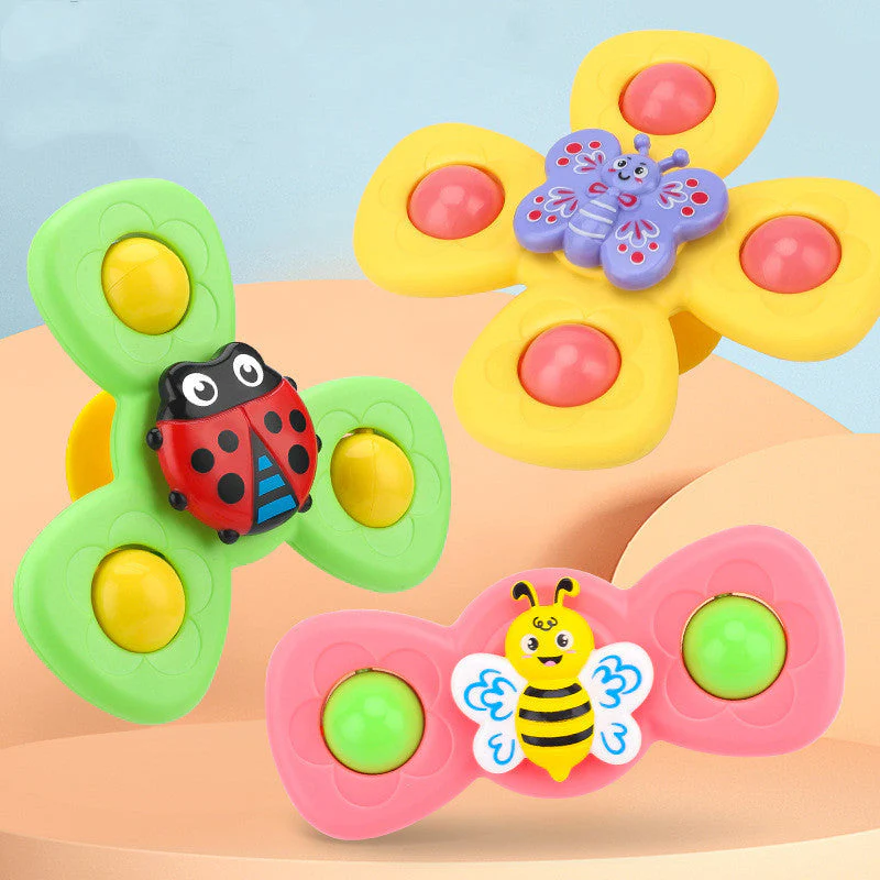 Baby Playing In Water And Bathing Fingertip Spinning Top Toy - Image 7