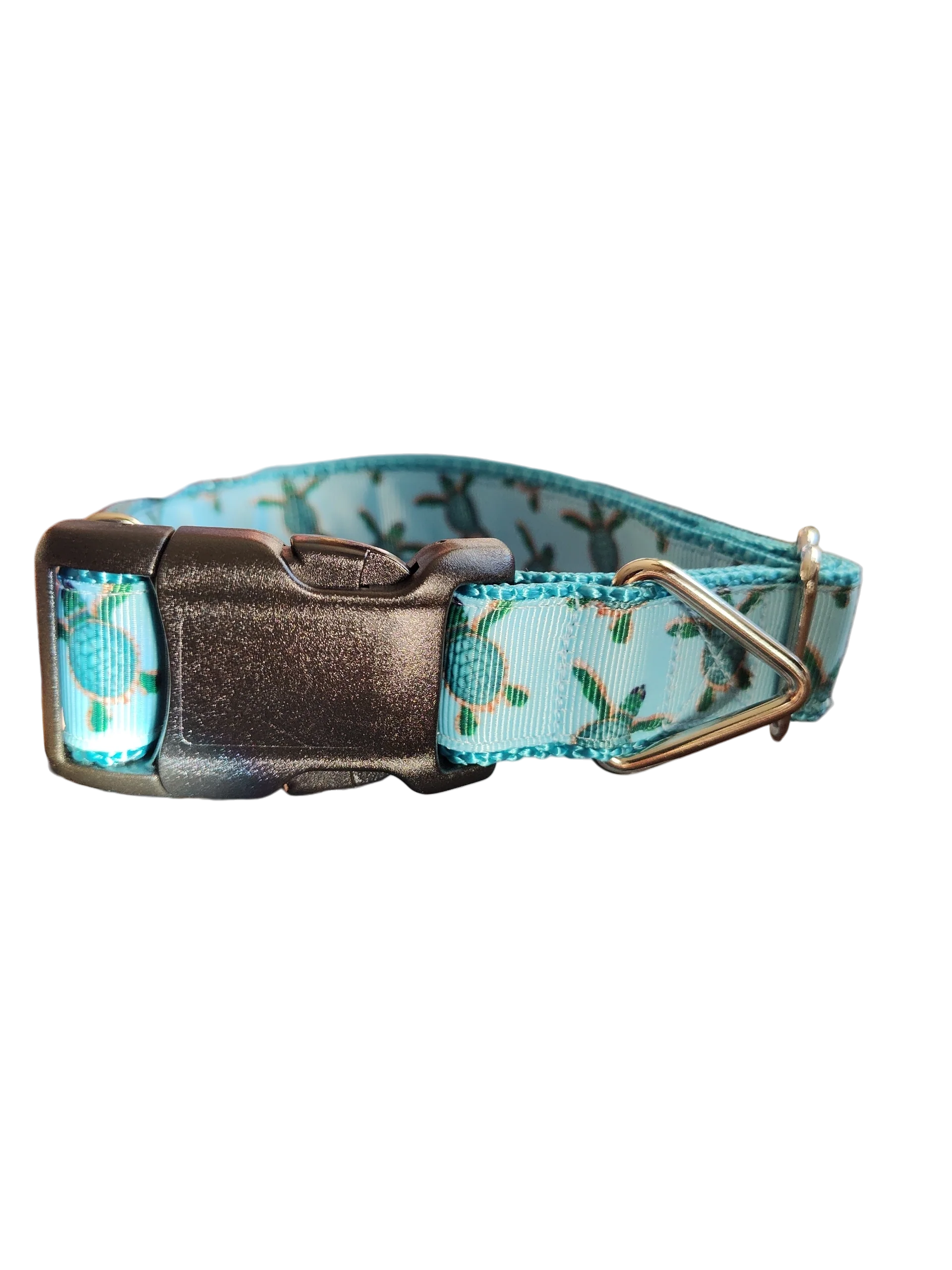 Baby Sea Turtles Nylon Dog Collar - Image 2