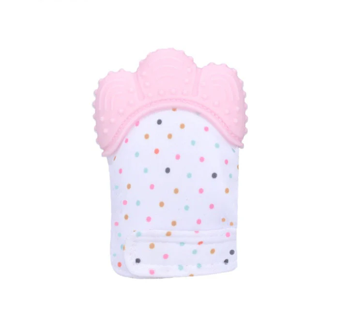 Baby teether baby anti-bite silicone molar gloves children's sound toys - Image 26