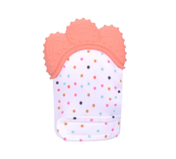 Baby teether baby anti-bite silicone molar gloves children's sound toys - Image 29