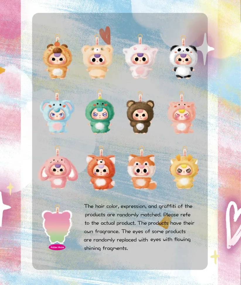 Baby Three De Lovely Series Plush Blind Box - Image 3