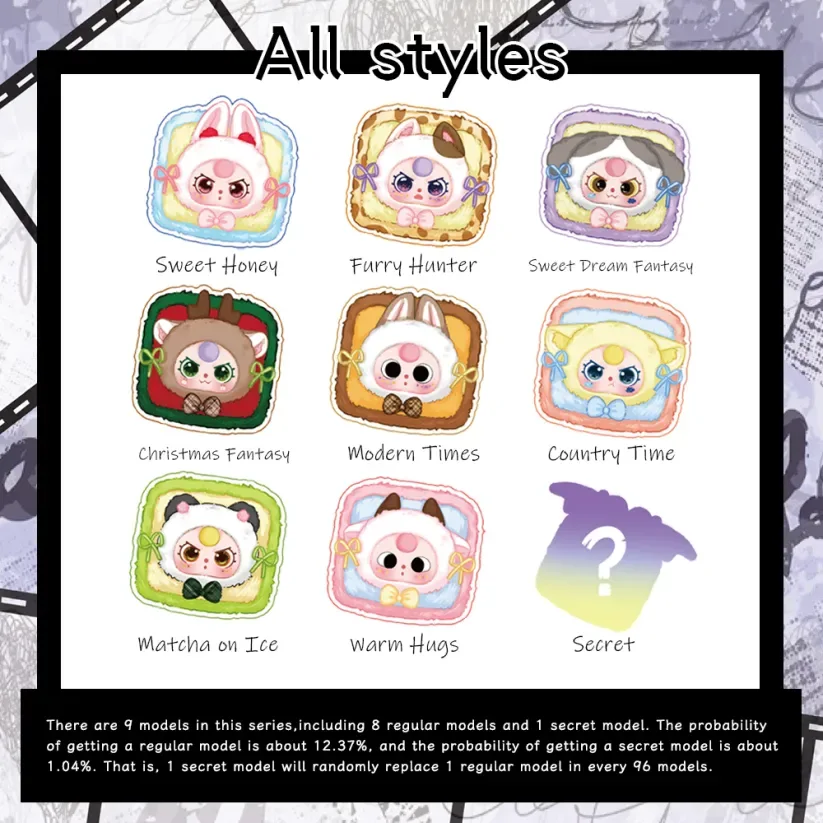 Baby Three Jewelry Box Series Plush Blind Box - Image 3