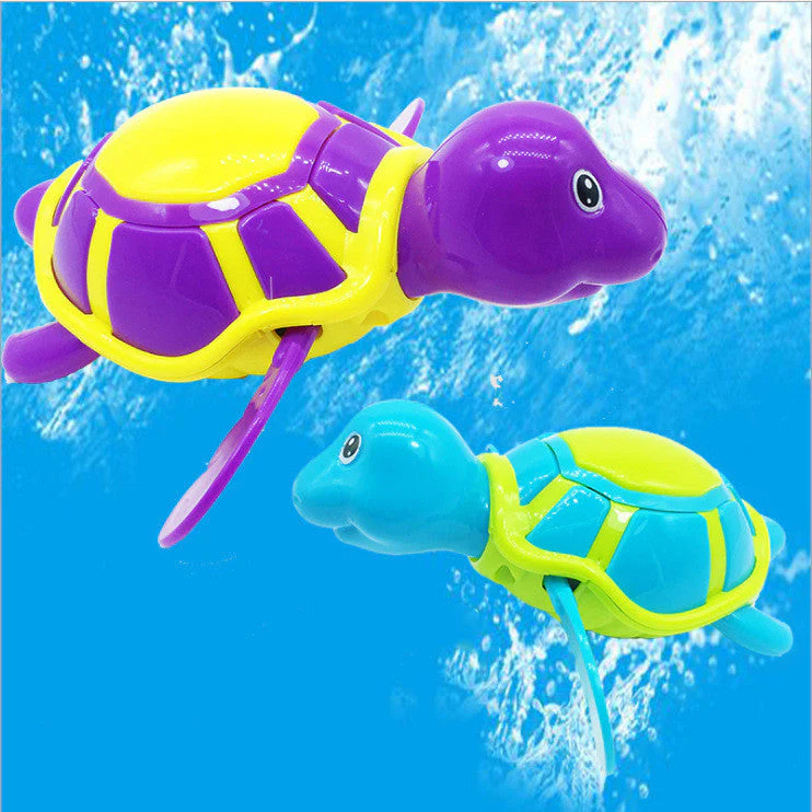 Baby Tortoise Bathroom Toys Baby Bathing In Water Swimming - Image 3