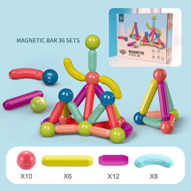 Baby Toys Magnetic Stick Building Blocks Game Magnets Children Set Kids Magnets For Children Magnetic Toy Bricks - Image 5