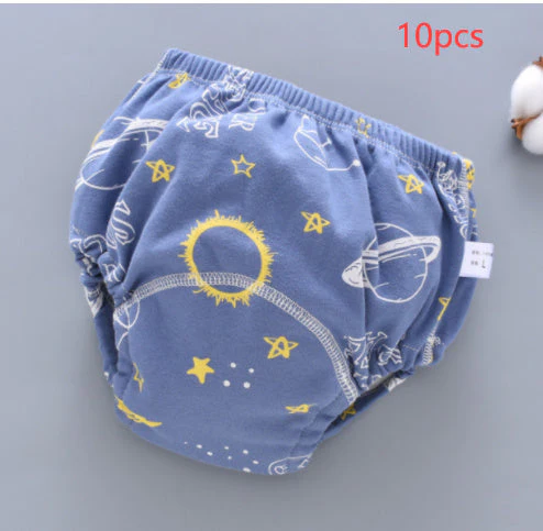 Baby Training Pants Washable 6-layer Gauze Diaper Cover - Image 11
