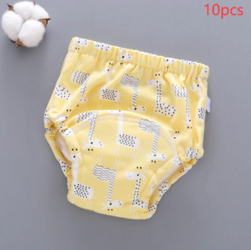 Baby Training Pants Washable 6-layer Gauze Diaper Cover - Image 13