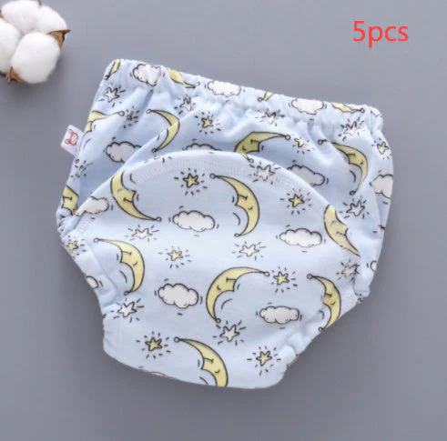 Baby Training Pants Washable 6-layer Gauze Diaper Cover - Image 16