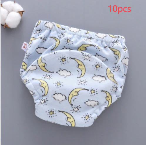 Baby Training Pants Washable 6-layer Gauze Diaper Cover - Image 17