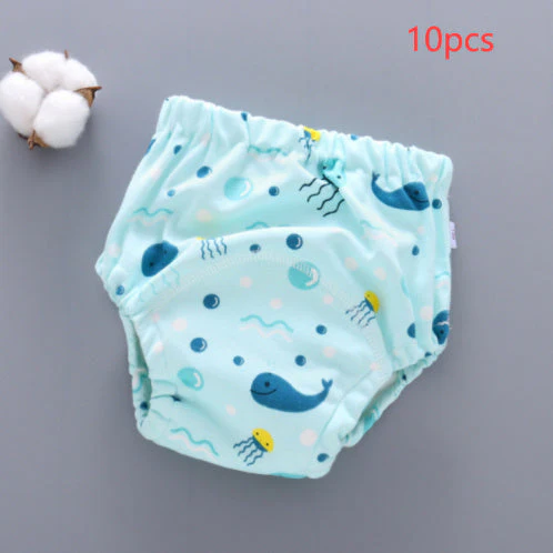 Baby Training Pants Washable 6-layer Gauze Diaper Cover - Image 23