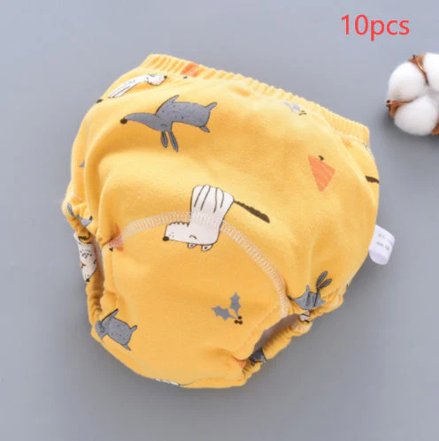 Baby Training Pants Washable 6-layer Gauze Diaper Cover - Image 25