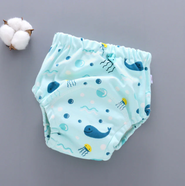 Baby Training Pants Washable 6-layer Gauze Diaper Cover - Image 3