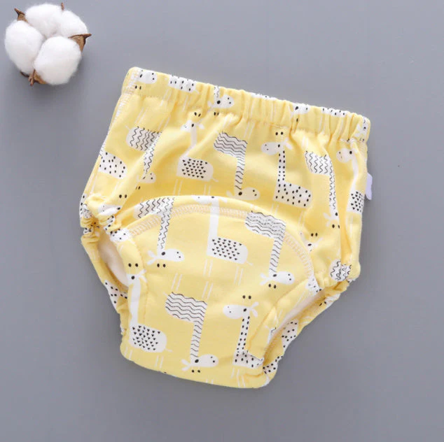 Baby Training Pants Washable 6-layer Gauze Diaper Cover - Image 4