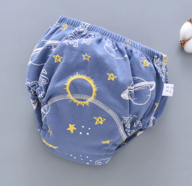 Baby Training Pants Washable 6-layer Gauze Diaper Cover - Image 8