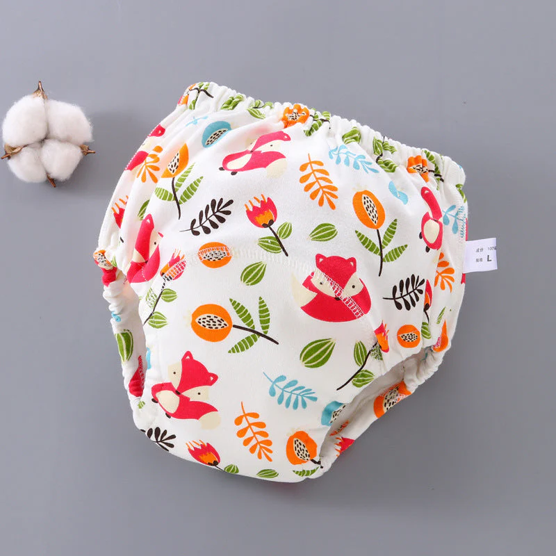 Baby Training Pants Washable 6-layer Gauze Diaper Cover Learning - Image 12