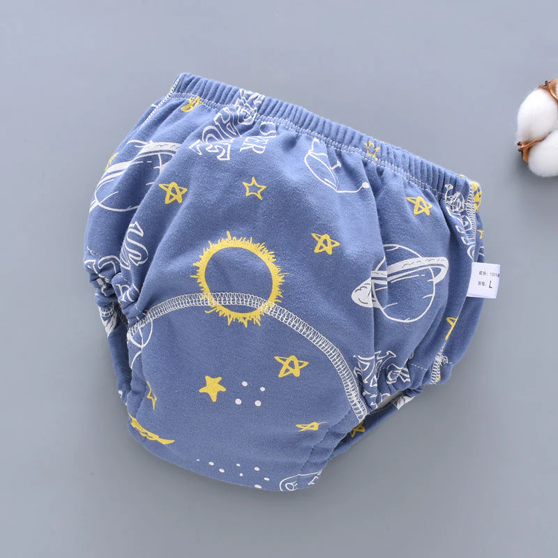 Baby Training Pants Washable 6-layer Gauze Diaper Cover Learning - Image 19