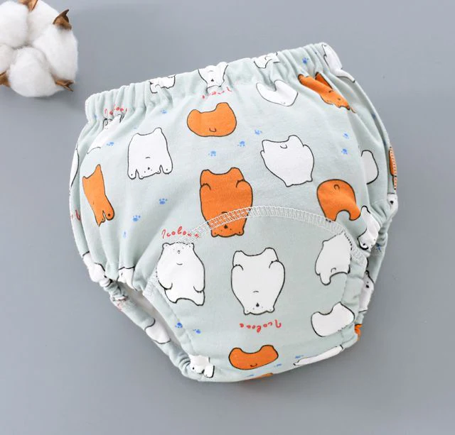 Baby Training Pants Washable 6-layer Gauze Diaper Cover Learning - Image 22