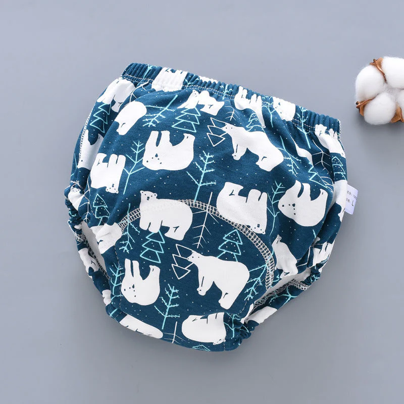 Baby Training Pants Washable 6-layer Gauze Diaper Cover Learning - Image 25