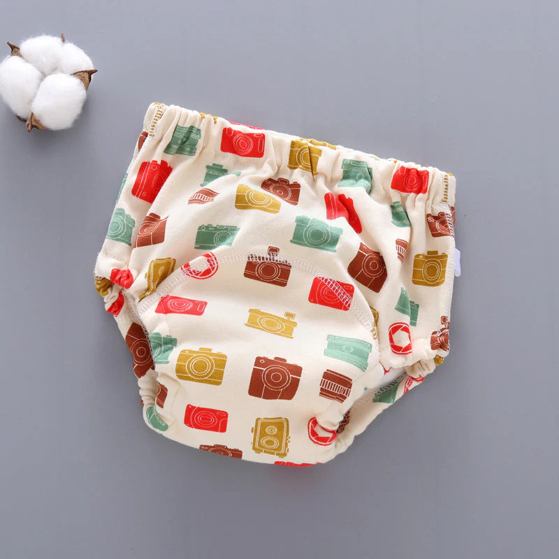 Baby Training Pants Washable 6-layer Gauze Diaper Cover Learning - Image 3