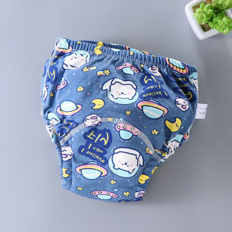 Baby Training Pants Washable 6-layer Gauze Diaper Cover Learning - Image 30
